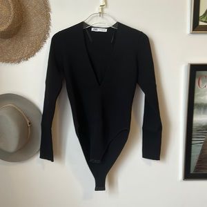 Zara Ribbed Bodysuit